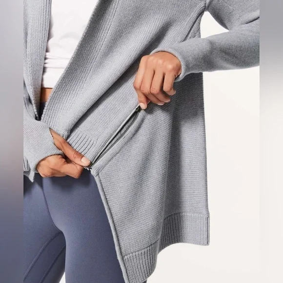 Lululemon Wrap It Up Sweater, approx size 8/10 - Picture 4 of 13